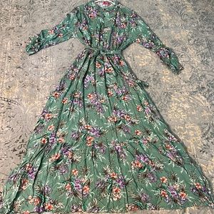 Maxi long sleeve dress